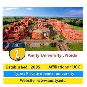 amity university admission
