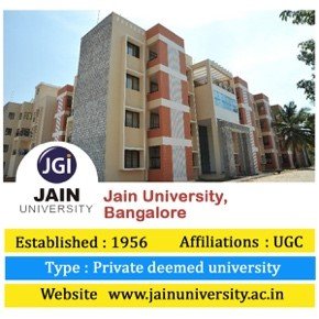 jain university in bangalore